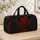 Rose Heart Valentine Getaway Gift For Romantic Garden Lovers Women Quilted Weekend Bag - 4