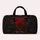 Rose Heart Valentine Getaway Gift For Romantic Garden Lovers Women Quilted Weekend Bag - 6