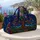 Colorful Tree Of Life Overnight Travel Gift With Name For Nature Lovers Quilted Weekend Bag - 5