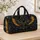 Anubis Guardian With Falcon Wings For Egyptian Travel And Mystical Style Enthusiasts Quilted Weekend Bag - 4
