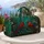 Cardinal Pair With Spring Foliage Nature Travel Gift For Bird Lovers Quilted Weekend Bag - 5