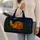 Sleeping Ginger Cat Crescent Moon Overnight Travel Gift For Cat Lovers Quilted Weekend Bag - 2
