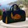 Sleeping Ginger Cat Crescent Moon Overnight Travel Gift For Cat Lovers Quilted Weekend Bag - 5
