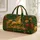 Golden Galloping Horse Lucky Coin Emerald Prosperity Gift for Lunar New Year Celebrations Quilted Weekend Bag - 1