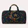 Floral Crescent Moon And Star For Travel, Overnight Trips And Gifts Quilted Weekend Bag - 6