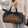 Fairytale Palace Folk Art Travel Companion for Getaways and Cultural Style Lovers Quilted Weekend Bag - 2