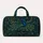 Opulent Peacock With Jewel Feather Fans For Overnight Travel, Getaways And Gift Giving Quilted Weekend Bag - 6