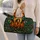 Galloping Chestnut Horses Equestrian Getaway Gift for Horse Lovers Quilted Weekend Bag - 2