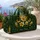 Art Nouveau Daffodil Garden For Spring Travel And Floral Gift Lovers Quilted Weekend Bag - 5