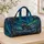 Aurora Wolf Nordic Pine Forest For Winter Travel And Outdoor Nature Lover Getaways Quilted Weekend Bag - 4