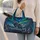 Aurora Wolf Nordic Pine Forest For Winter Travel And Outdoor Nature Lover Getaways Quilted Weekend Bag - 2