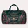 Winter Christmas Botanical Wreath And Snowy Forest For Holiday Travel And Gift Giving Quilted Weekend Bag - 6