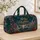 Winter Christmas Botanical Wreath And Snowy Forest For Holiday Travel And Gift Giving Quilted Weekend Bag - 4