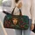 Art Nouveau Botanical Face Overnight Travel Essential For Women Weekend Getaways Quilted Weekend Bag - 2