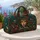 Art Nouveau Botanical Face Overnight Travel Essential For Women Weekend Getaways Quilted Weekend Bag - 5
