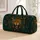 Roaring Jaguar Teal Jungle Travel Accessory Gift For Wildlife Lovers With Your Name Quilted Weekend Bag - 1