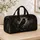 Gothic Raven And Moonlit Forest Style For Dark Academia Travel And Overnight Escapes Quilted Weekend Bag - 4