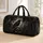 Gothic Raven And Moonlit Forest Style For Dark Academia Travel And Overnight Escapes Quilted Weekend Bag - 1