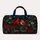 Red Cardinal And Holly Style Winter Holiday Travel Gift For Bird Lovers Quilted Weekend Bag - 6