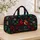 Red Cardinal And Holly Style Winter Holiday Travel Gift For Bird Lovers Quilted Weekend Bag - 4