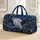 Snowy Owl Twilight Pine Forest Travel Getaway Accessory For Nature Lovers With Name Quilted Weekend Bag - 1