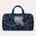Snowy Owl Twilight Pine Forest Travel Getaway Accessory For Nature Lovers With Name Quilted Weekend Bag - 6