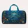 Dolphin Ocean Mosaic Art Nouveau Travel Essential for Beach Getaways and Sea Lovers Quilted Weekend Bag - 6