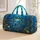 Dolphin Ocean Mosaic Art Nouveau Travel Essential for Beach Getaways and Sea Lovers Quilted Weekend Bag - 1