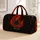 Black Spider Fiery Moon Gothic Halloween Travel Essential For Witchy Weekend Escapes Quilted Weekend Bag - 1