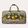 Mediterranean Lemon And Blue Floral Tile Motif For Travel, Beach, And Garden Lovers Quilted Weekend Bag - 6