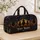 Western Cowboy Silhouette Travel Essential For Rodeo Fans And Desert Adventure Lovers Quilted Weekend Bag - 4