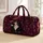 Tuxedo Cat With Rose Smoke And Moon Phases For Gothic Travel And Overnight Escapes Quilted Weekend Bag - 1