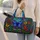 Colorful Butterfly Garden For Travel, Getaways And Overnight Adventures Quilted Weekend Bag - 2