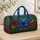 Colorful Butterfly Garden For Travel, Getaways And Overnight Adventures Quilted Weekend Bag - 4