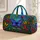 Colorful Butterfly Garden For Travel, Getaways And Overnight Adventures Quilted Weekend Bag - 1