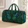Butterfly Art Nouveau Travel Accessory for Nature Lovers and Gift Giving Quilted Weekend Bag - 1