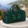 Butterfly Art Nouveau Travel Accessory for Nature Lovers and Gift Giving Quilted Weekend Bag - 5