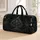Ornate Ace Of Spades Casino Filigree For Poker Nights, Travel, And Card Game Fans Quilted Weekend Bag - 1