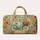 Vintage Turquoise Floral Bicycle Garden Getaway Gift for Cyclists and Flower Lovers Quilted Weekend Bag - 6