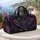 Colorful Bohemian Owl Celestial Moon Travel Style Gift For Mystical Nature Lovers Quilted Weekend Bag - 5