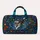 Running Siberian Husky Botanical Road Trip Getaway Gift For Dog Lovers Quilted Weekend Bag - 6