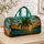 Palm Tree Sunset Style For Beach Getaways And Tropical Travel Lovers Quilted Weekend Bag - 4