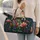 Art Nouveau Hummingbird Magnolia Floral Travel Gift For Garden Lovers Quilted Weekend Bag - 2