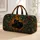Black Cat Halo For Gothic Travel, Overnight Trips And Cat Lover Getaways Quilted Weekend Bag - 1