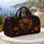 Halloween Black Widow Spider And Pumpkins For Gothic Travel And Overnight Escapes Quilted Weekend Bag - 5