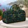Dragonfly Motif for Weekend Escapes and Nature Loving Travelers Alike Quilted Weekend Bag - 5