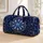 Snowflake Medallion For Winter Travel And Holiday Getaways For Snow Lovers Quilted Weekend Bag - 1