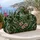 Lily Of The Valley Floral Getaway Gift For Botanical Garden Lovers Quilted Weekend Bag - 5