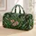 Lily Of The Valley Floral Getaway Gift For Botanical Garden Lovers Quilted Weekend Bag - 1