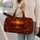 Maple Leaf Mountain Sunset Autumn Travel Gift For Fall Nature Lovers Quilted Weekend Bag - 2